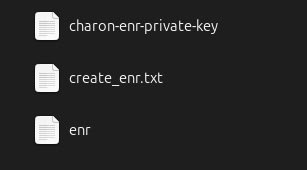 Screenshot of the DappNode backup editor with only the relevant cluster files retained.